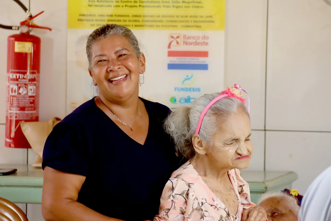 Atendimento comunitário apoiado pelo FUNDESIS