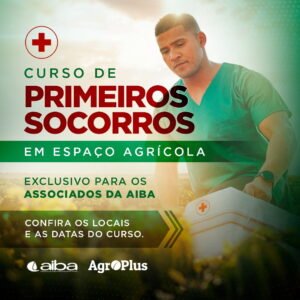 <strong>Aiba e Agroplus ofertam curso de primeiros socorros em espaços agrícolas&nbsp;</strong>