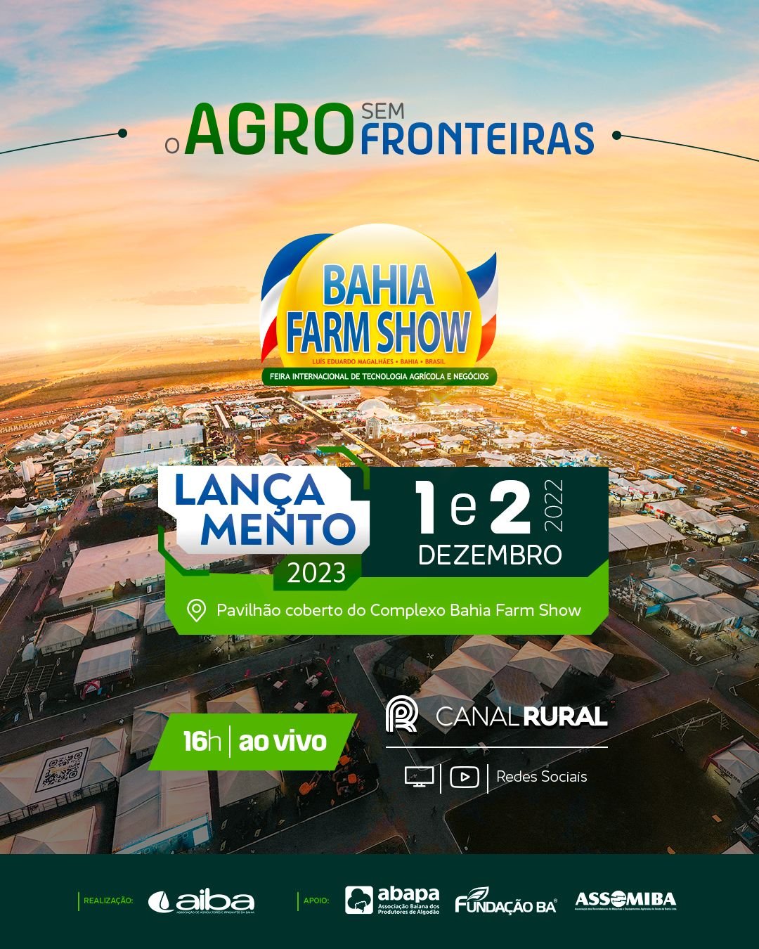 Lançamento Bahia Farm Show 2023 - AIBA - Associação De Agricultores E ...