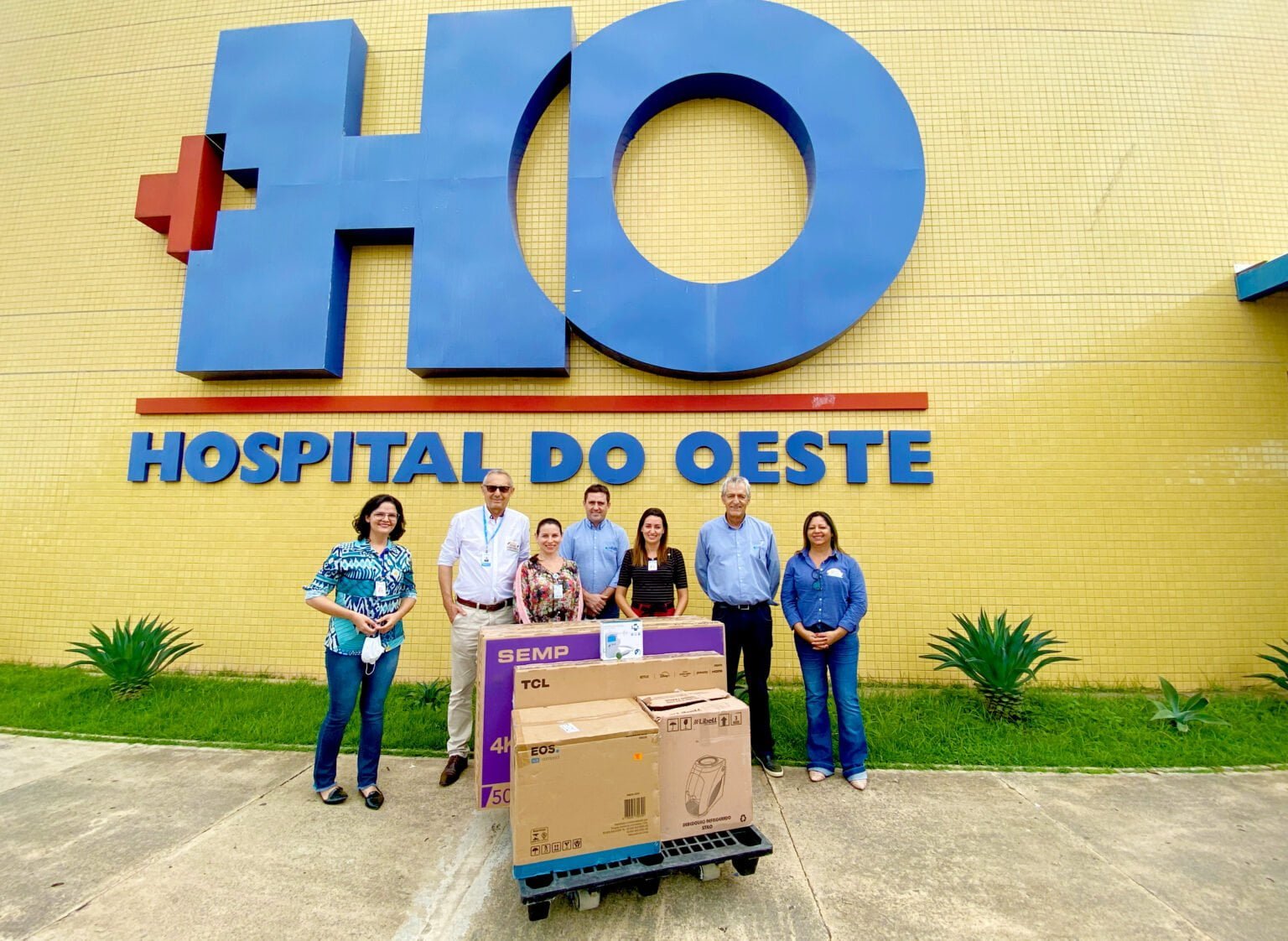 Aiba entrega mais de R$ 78 mil em equipamentos ao Hospital do Oeste