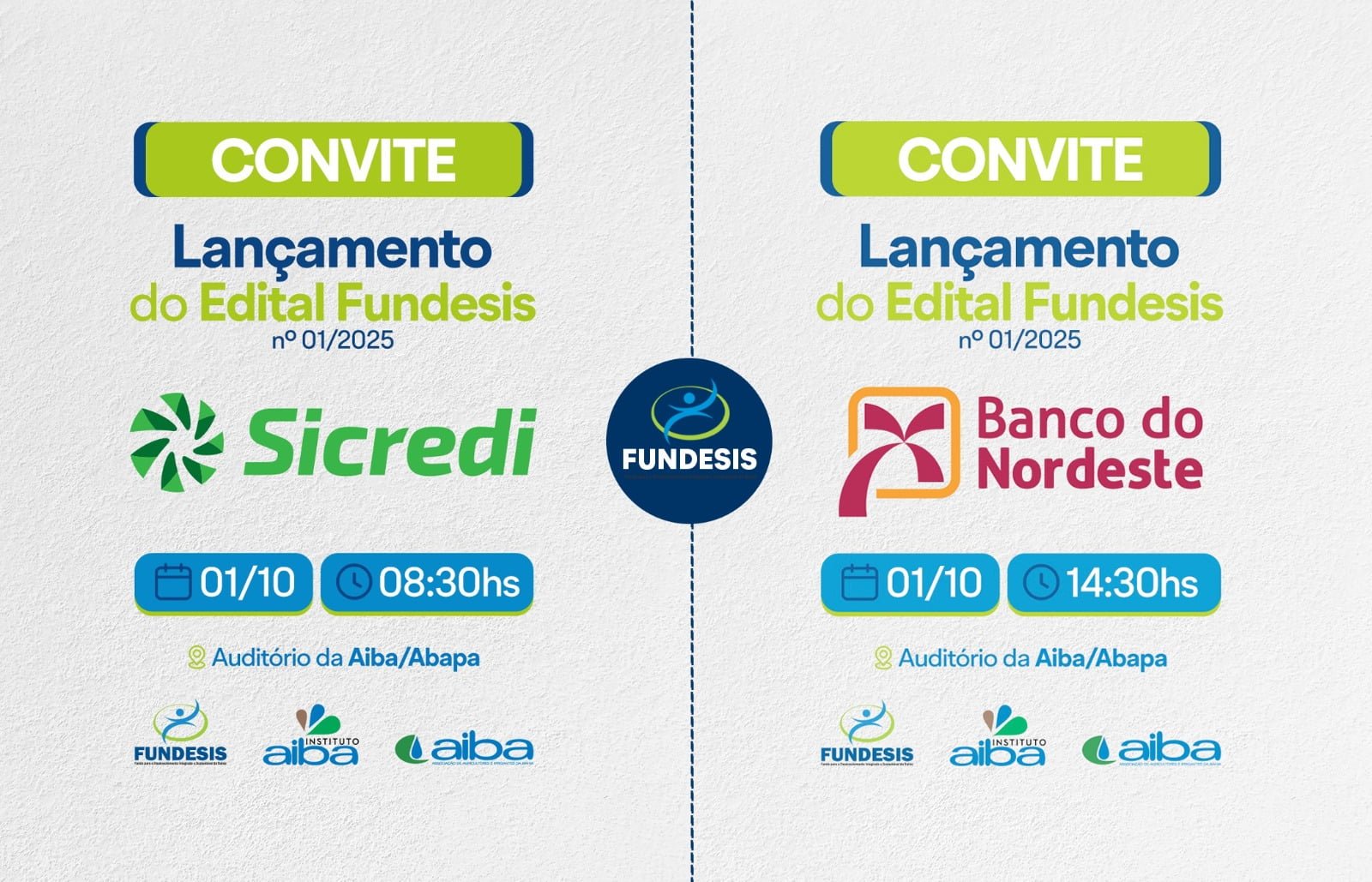 Lançamento do novo Edital do Fundesis será nesta terça-feira 01 de outubro