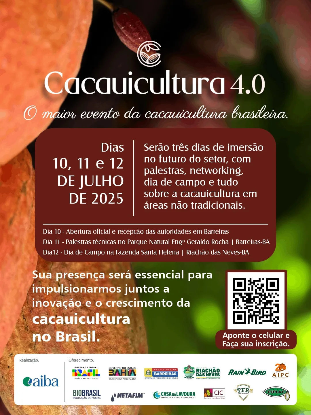 Do algodão ao cacau: Cerrado baiano consolida novo ciclo de inovação agrícola com potencial de transformar o Brasil Cacauicultura 4.0 2.jpeg