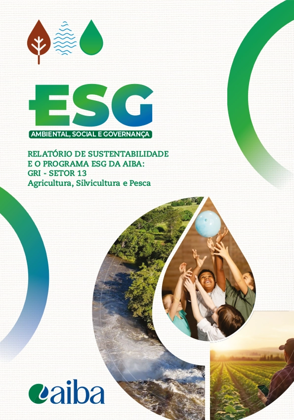 Capa — Relatório de Sustentabilidade AIBA (2025)