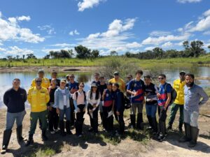 Projeto Nascentes do Oeste promove aprendizado prático e reflexão ambiental em Cristópolis