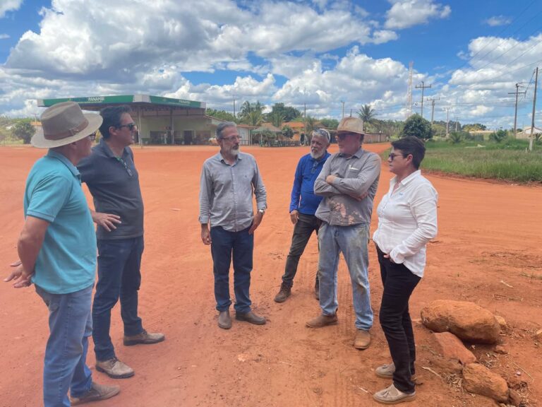 Aiba participa de levantamento técnico para as obras de pavimentação asfáltica de 13 quilômetros da região de Vila Panambi