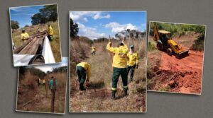 Projeto Nascentes do Oeste avança na preservação ambiental com cercamento de nascente em Cristópolis