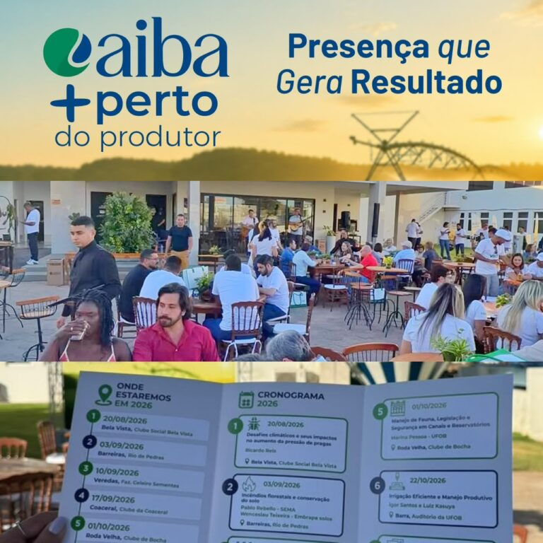 Edição do ‘Aiba + perto do produtor’ é lançada e terá uma abordagem mais técnica em 2026