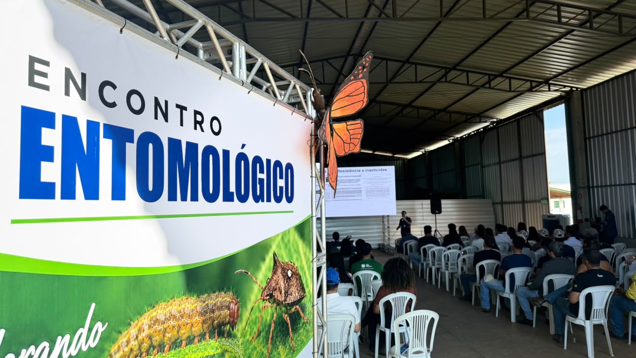 Encontro Entomológico reforça busca do setor agrícola em mitigar problemas ocasionados por pragas do campo